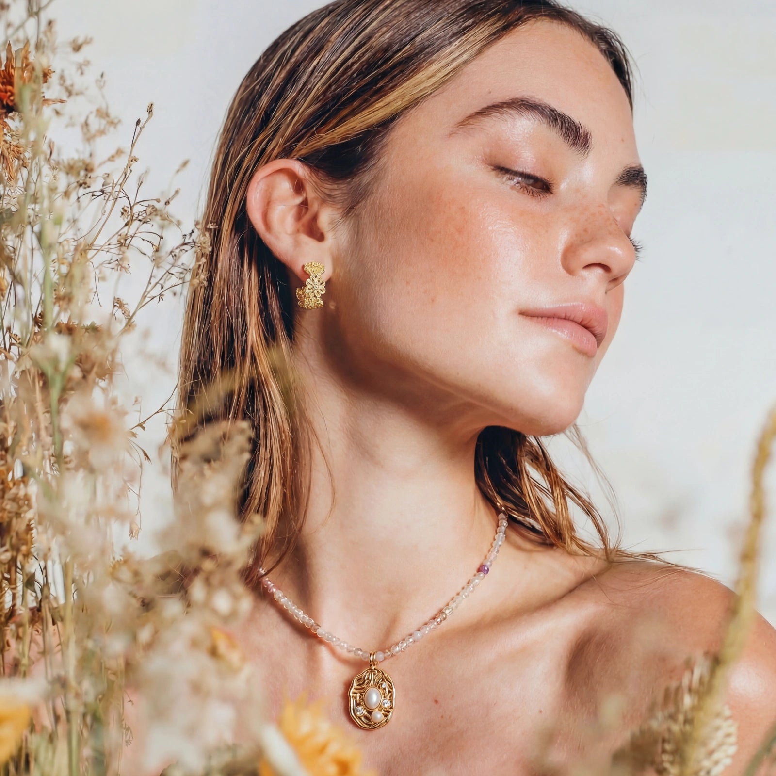Bloom Filigran-Creolen by LOLITA FOREVER